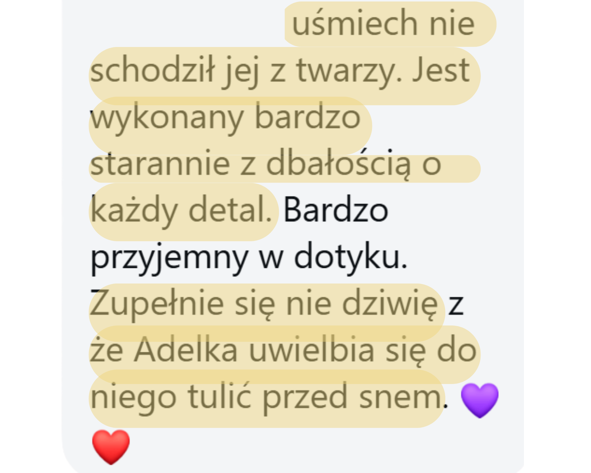 Opinia klientki