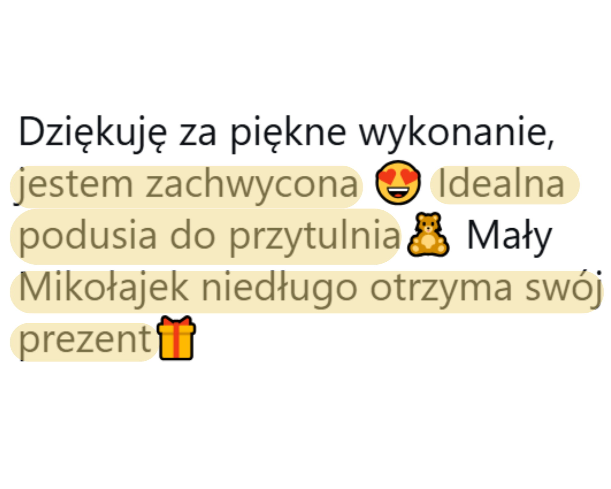 Opinia klientki